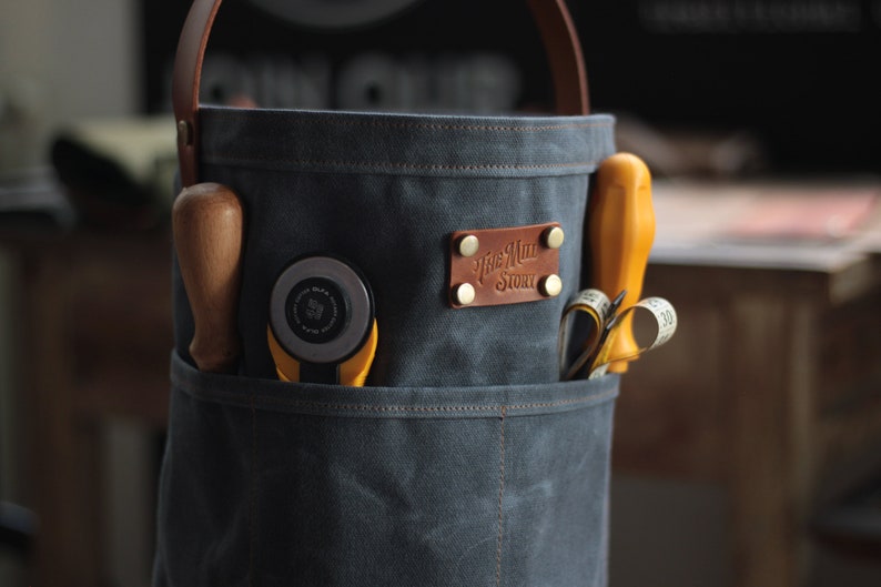 Waxed Canvas Tool Bag image 2