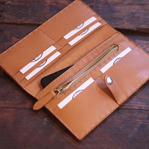 Leather Long Wallet image 4