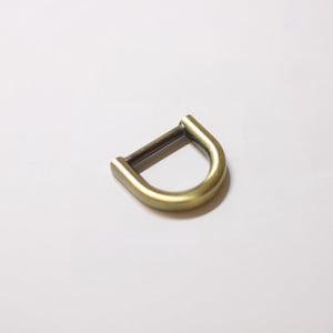 50 pcs D Ring Metal Hardware / Stainless - Top Quality / LeatherCraft Metal Accessories / Fasteners / Buckle