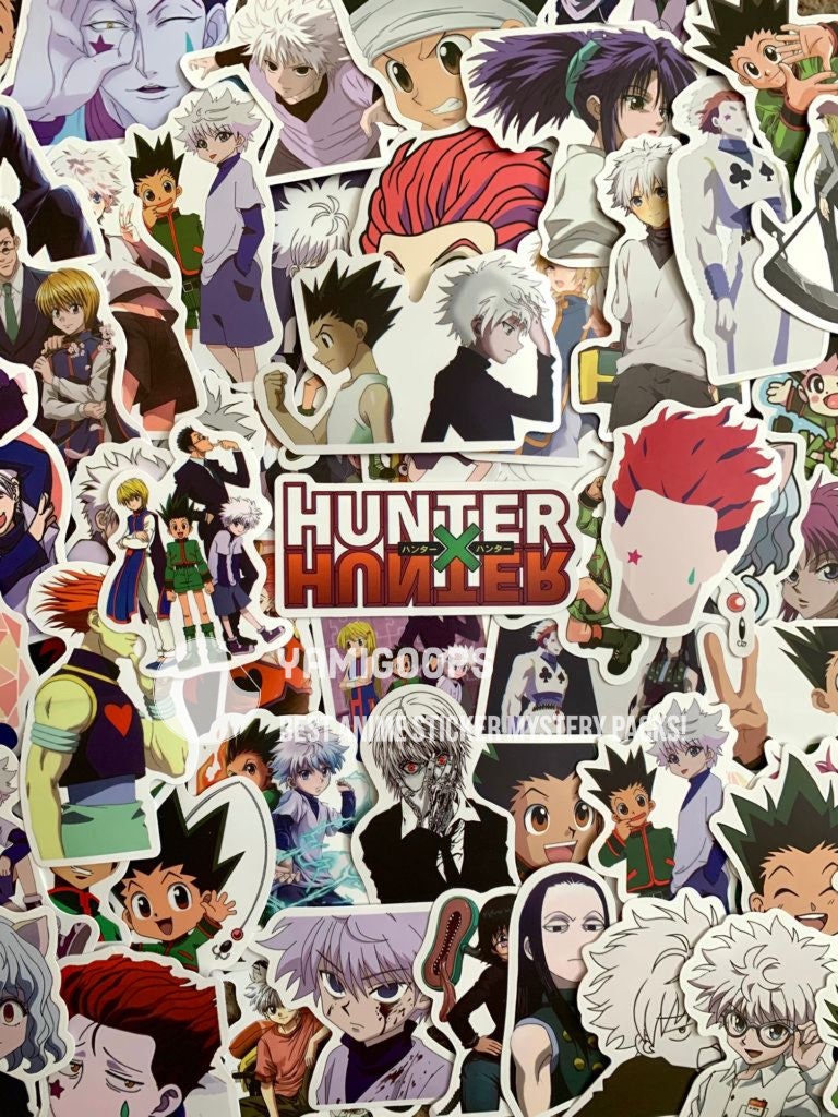 Mystery Pack Hunting Anime stickers Matte PVC