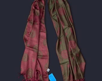 Pashmina style scarf, rave pashmina, hijab, shawl
