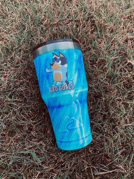 Bluey Dad Goals Tumbler | Etsy Canada