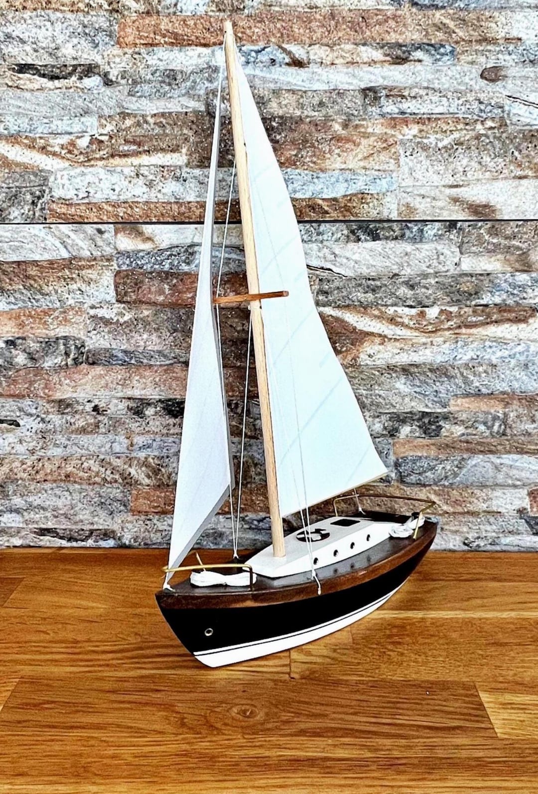 Sail Model Model Sailboat , Handmade Wooden Sail Boat Model , Sailboat Decor - Etsy