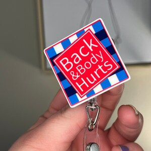 Funny Badge Reel