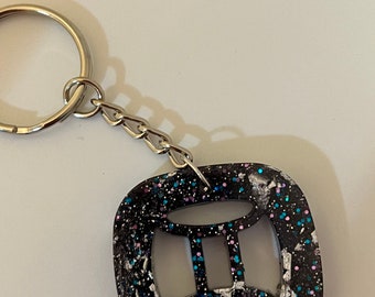 Gemini Keychain