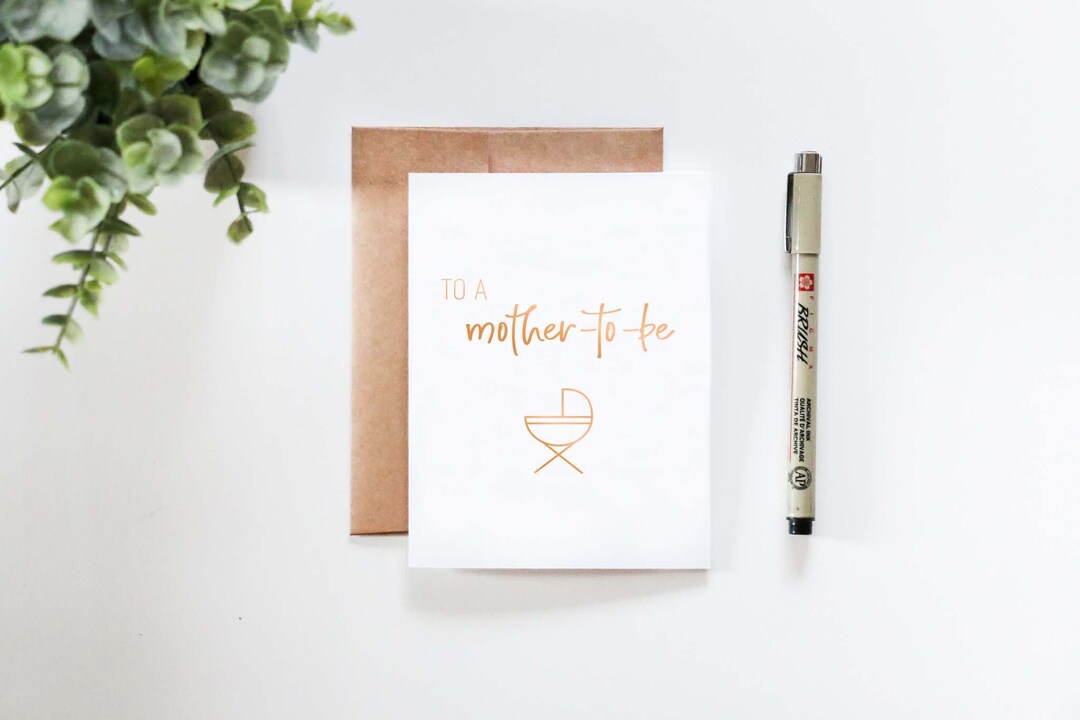 Mother-to-be Mother's Day Card Mother's Day Card for Soon to Be Mother ...