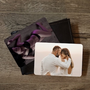 Personalized Wallet Photo Insert, Boudoir Photo, Wallet Card For Boyfriend, Custom Photo Gift, Anniversary Gift For Him, For Husband