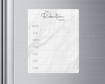 Custom Family Planner, Dry Erase Planner, Personalized Family Planner, Magnetic Planner, Gift For Organized People, Mothers Day Gift For Mom