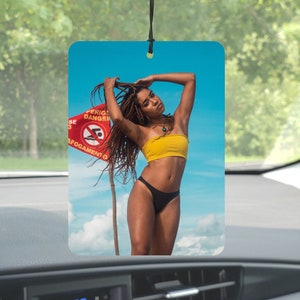 Custom Car Air Freshener, Personalized Car Accessories For Men, Boyfriend Gift, New Car Gift, Photo Gifts, Anniversary Gifts For Him, For BF
