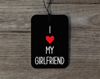 I Love My Girlfriend Car Air Freshener Car Accessories for - Etsy Canada I Love My Girlfriend Car Air Freshener Car Accessories for - Etsy Canada