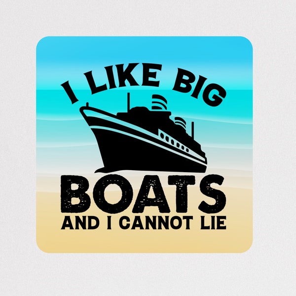 I Like Big Boats And I Cannot Lie, Funny Cruise Door Magnets, Cruise Door Decor, Magnetic Cruise Sign, Stateroom Decor, Cruise Gifts
