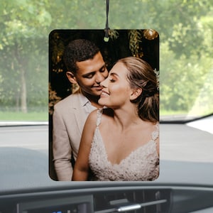 Custom Air Freshener, Couple Gifts Personalized, Car Accessories For Men, Truck Gifts, Photo Gifts, Anniversary Gift For Boyfriend, For BF