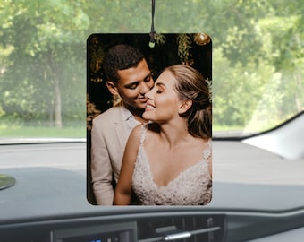 Custom Air Freshener, Couple Gifts Personalized, Car Accessories For Men, Truck Gifts, Photo Gifts, Anniversary Gifts For Boyfriend, For Him