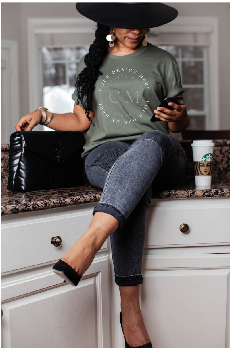 Bella Canvas 3001 Military Green T 