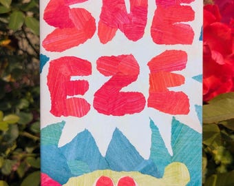 Fanzine de 8 páginas de Sneeze Puppies