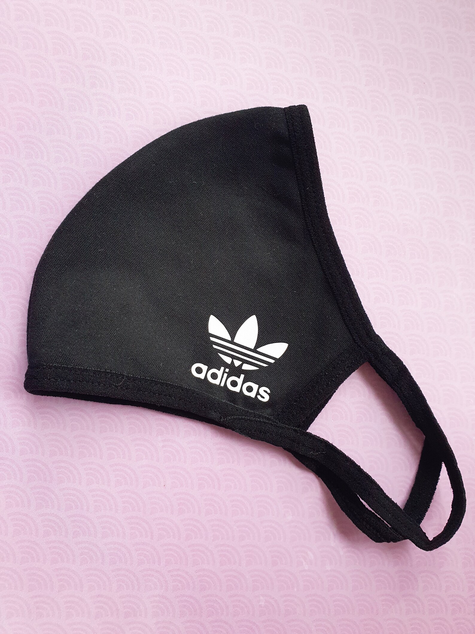 Black Adidas Adult Face Mask Etsy