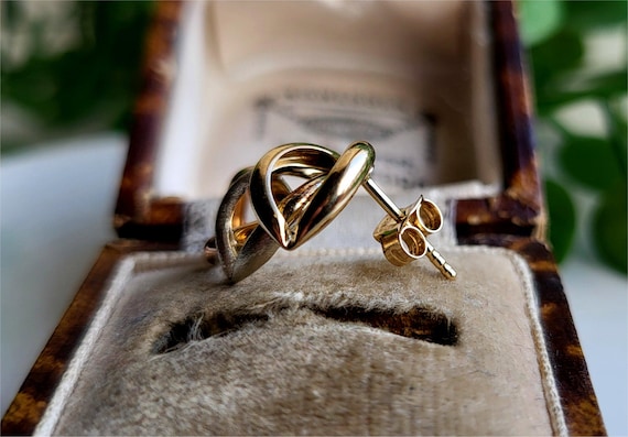 RARI orecchini vintage in oro carati Oro carati a tre