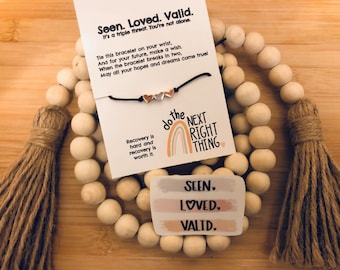 Triple Threat- Recovery Wish Bracelet