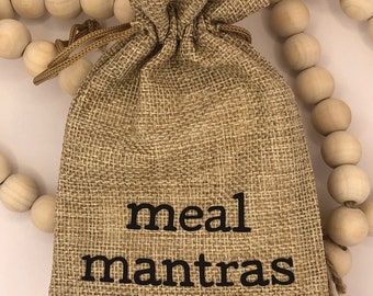 Meal Mantra Cards