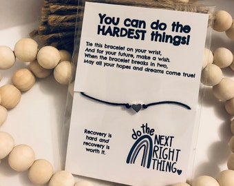 Recovery Wish Bracelet