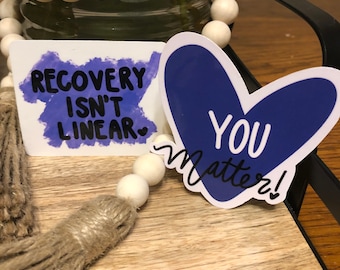 Die-Cut 2 Pack: Recovery & You Matter