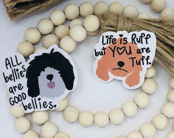 Body Pawsitive Die Cut Sticker 2-Pack