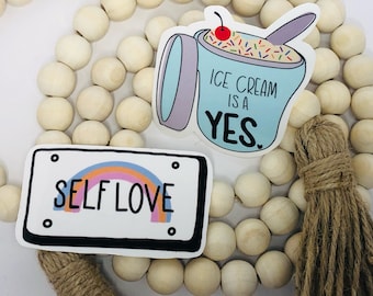 Die-Cut 2 Pack: Ice Cream & Self-Love