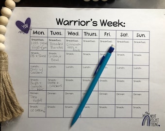 DOWNLOAD DIGITALE: pianificazione dei pasti settimanali