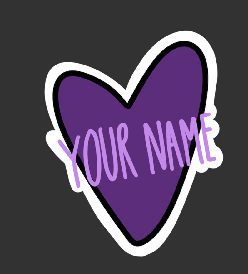 Custom Name ED Recovery Die Cut Sticker 2-Pack