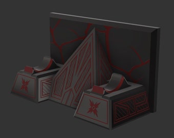 Sith Temple Lightsaber Stand/Wall Mount (3D PRINT FILE)