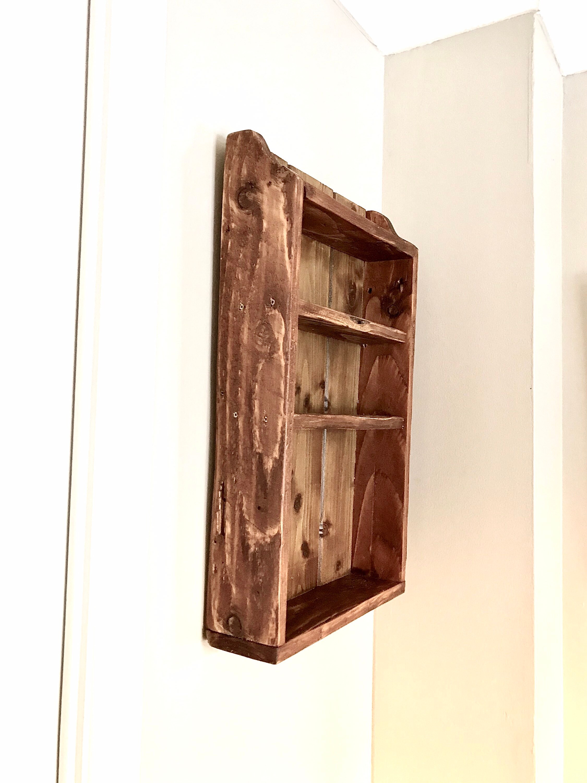 Small Shelving Unit Reversible Rustic Cottage Style Shelves Etsy UK