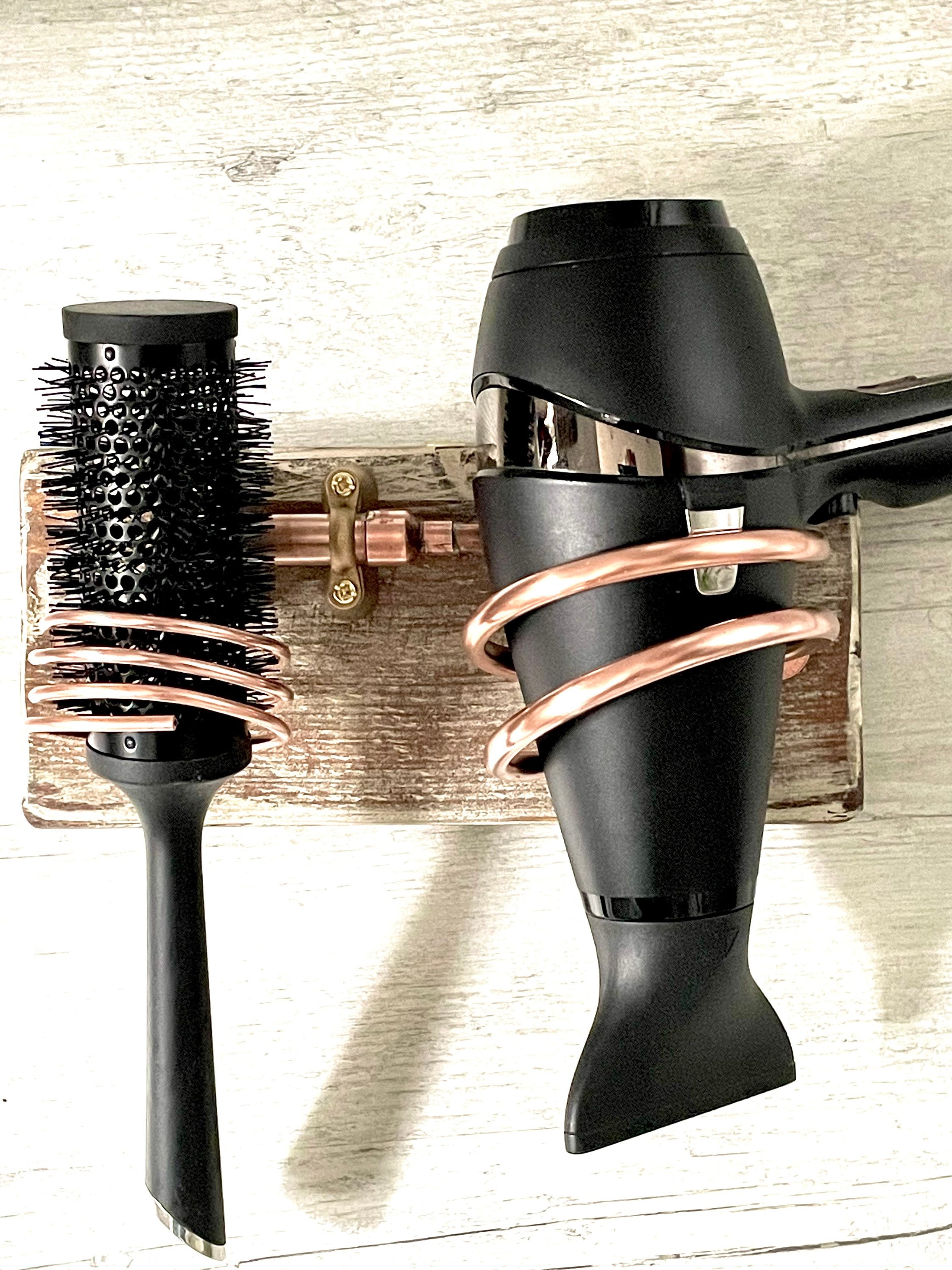 Hair Dryer Caddy Brush Comb Holder 