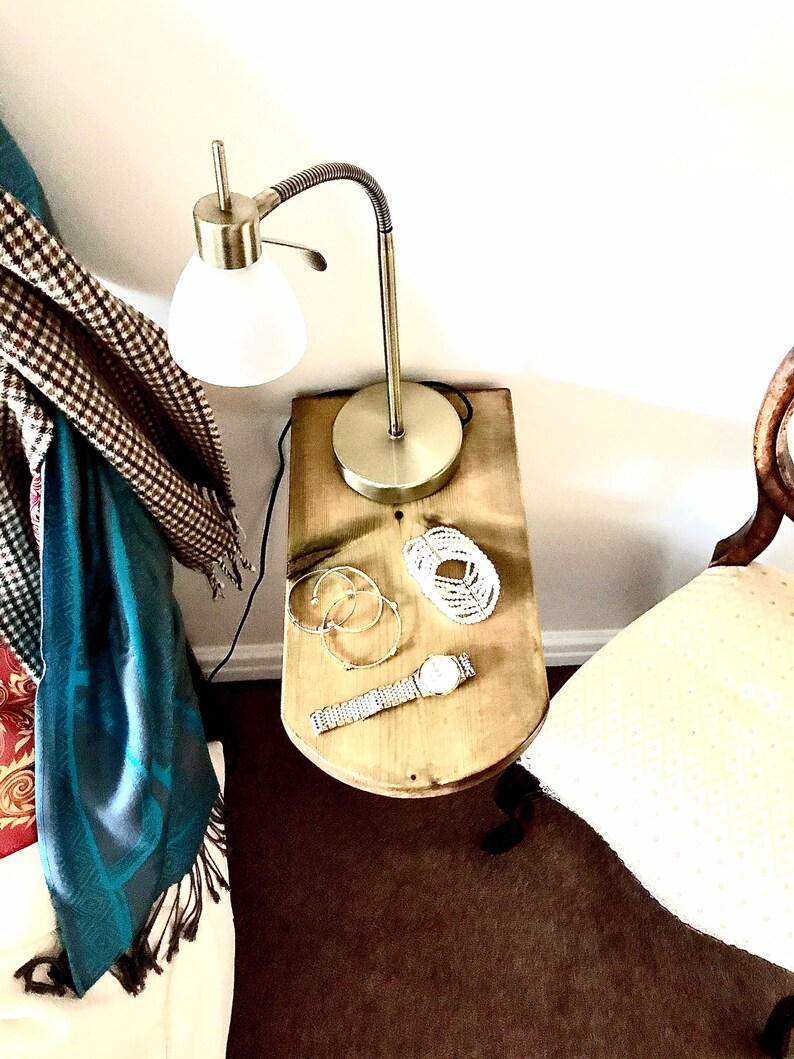 Handmade Bedside Table Small Table Wall Hung Table Shelf | Etsy