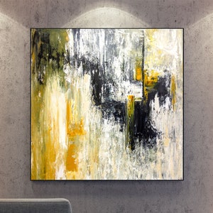 Oversized Wall Art - Abstract Painting On Canvas, Office Decor, Abstract Canvas Art, Large Oil Painting, Home Wall Art, Original Art, MD0023