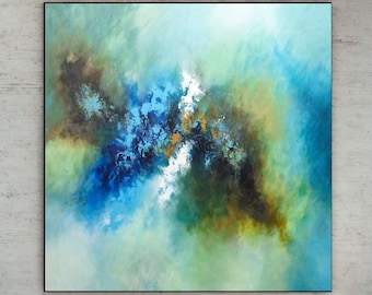Modern Canvas Wall Art - Living Room Wall Art, Original Paintings On Canvas, Abstract Canvas Art, Modern Wall Decor, Textured Art, MD0091
