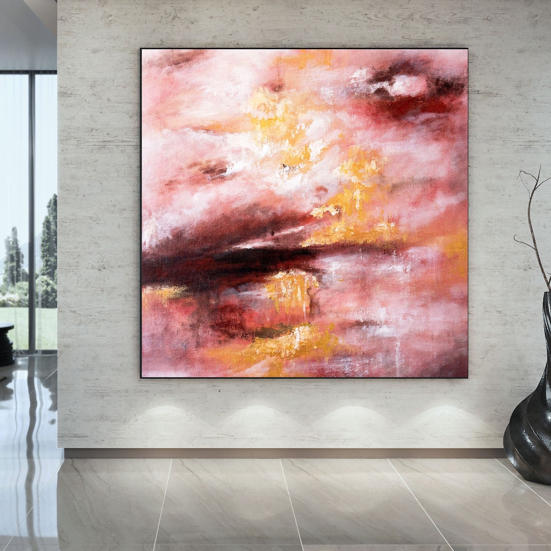 Original Acrylic Painting Canvas Wall Art, Home Decor, Abstract Canvas