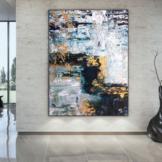 Modern Abstract Painting Home Decor Wall Art Original | Etsy