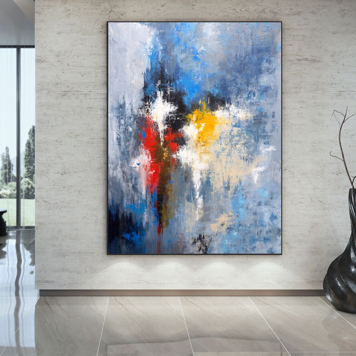 Originele Abstracte Kunst Aan De Muur Moderne Art Deco Abstract Originele Abstracte Kunst Aan De Muur Moderne Art Deco Abstract