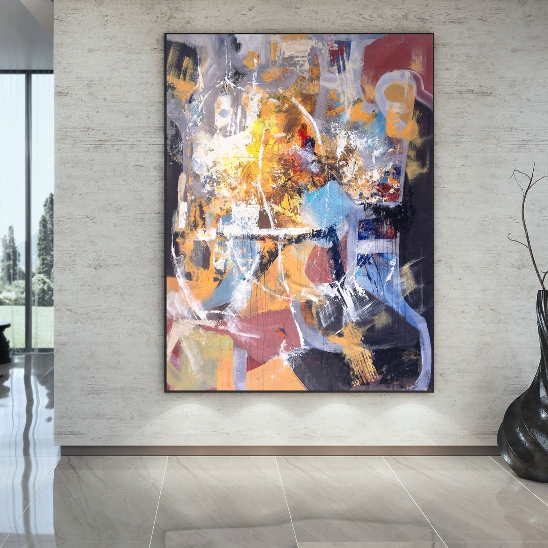 Extra Large Wall Art Oil Paintings on Canvas, Home Decor, Modern Decor