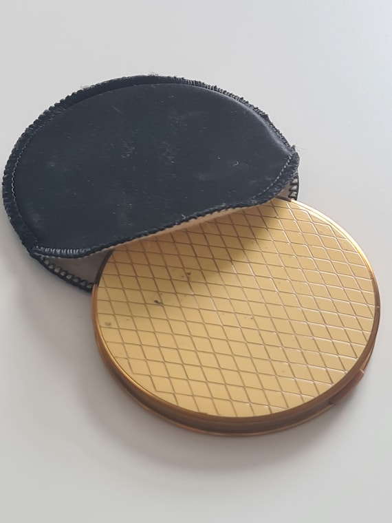 Vintage vogue vanities powder make up compact c.1… - image 1