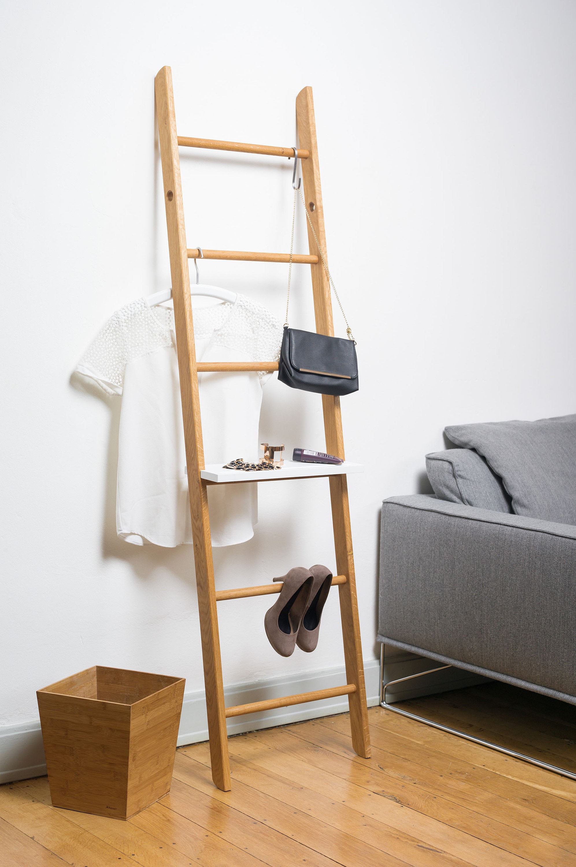 Clothes Ladder Clothes Rack Towel Rail Silent Servant Etsy Australia