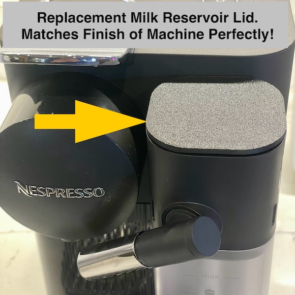 Nespresso Lattissima One Replacement Milk Reservoir Lid  (By DeLonghi EN510B).