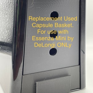 Nespresso Essenza Mini - Replacement Used Capsule Collection Basket (De&#39;Longhi Models ONLY!)