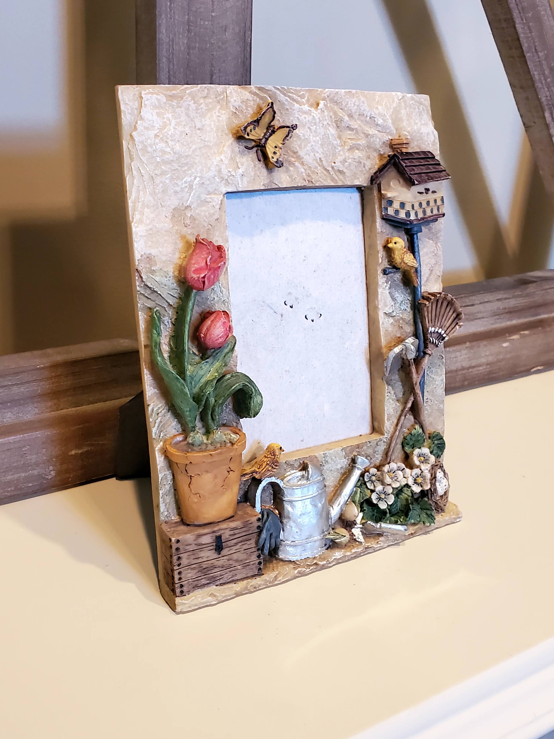 Pretty Outdoor Garden Frame Charming Farmhouse Cottage Decor Etsy