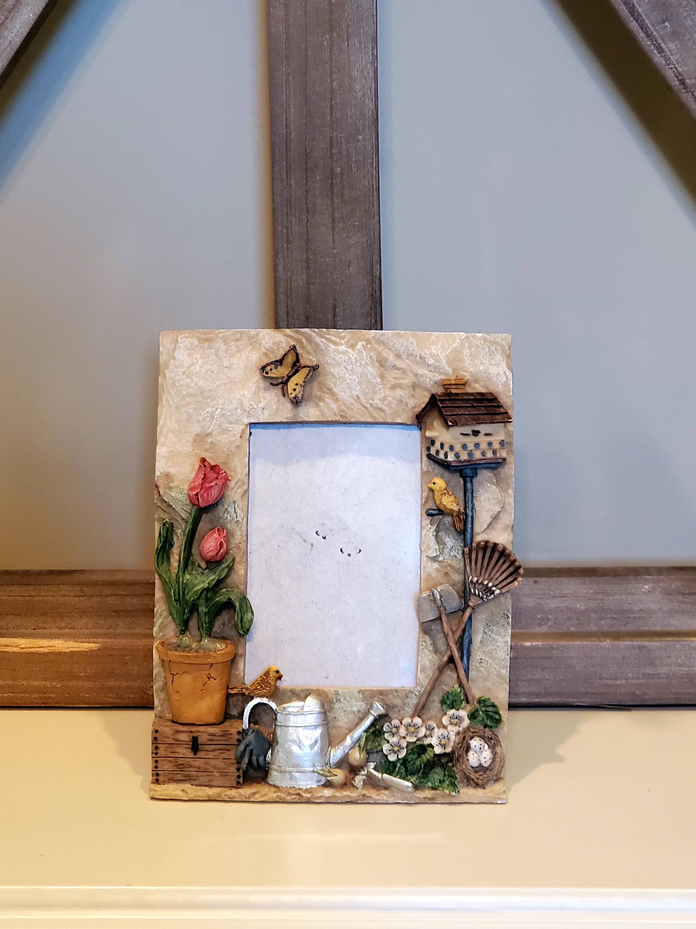 Pretty Outdoor Garden Frame Charming Farmhouse Cottage Decor Etsy