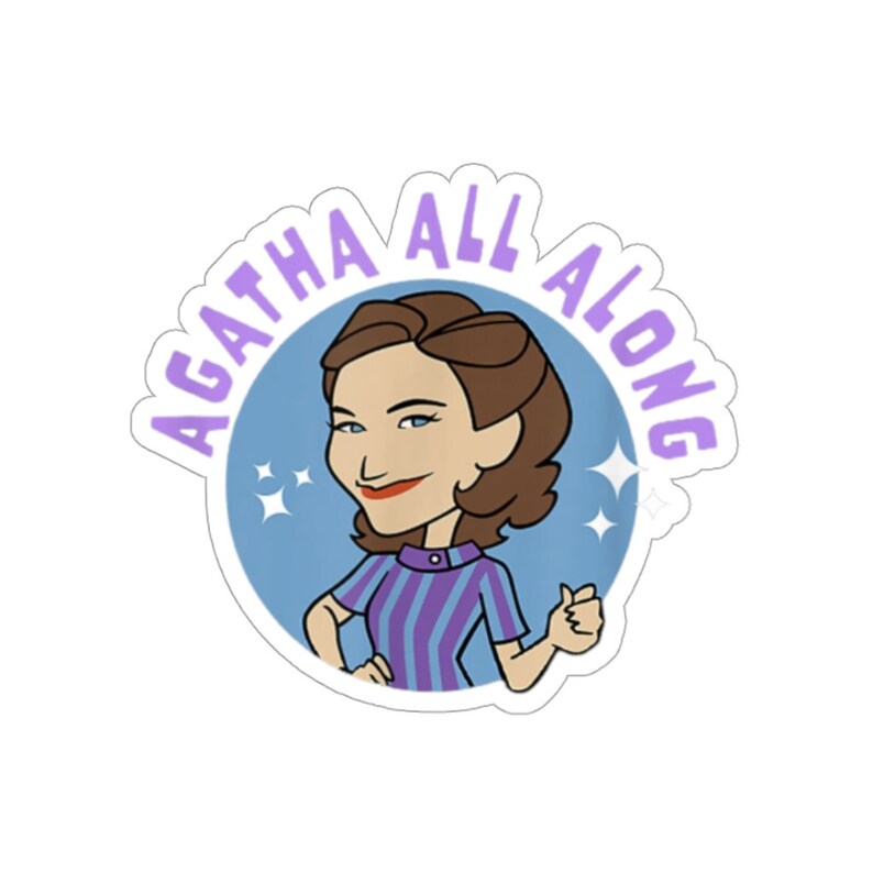 WandaVision Agatha sticker Wanda Vision Couple WandaVision sticker WandaVision Scarlet Witch sticker Agatha all along sticker