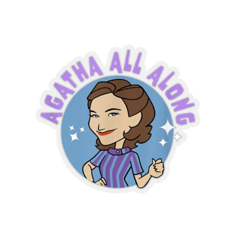 WandaVision Agatha sticker Wanda Vision Couple WandaVision sticker WandaVision Scarlet Witch sticker Agatha all along sticker