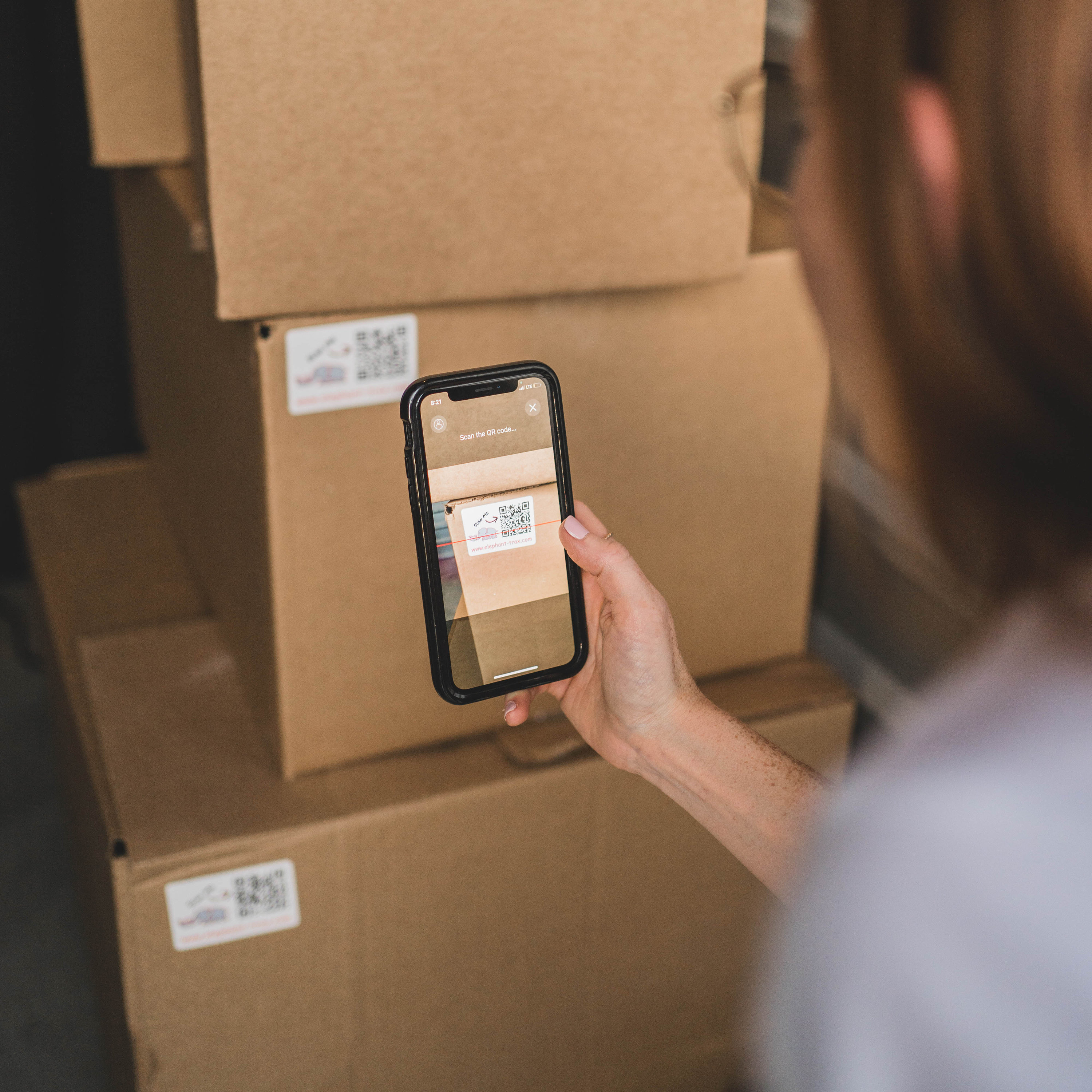 QR Code Box Labels Organizing Labels, 52 OFF