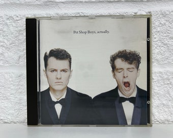 Pet Shop Boys CD Collection Album Actually Genre Electronic Pop Gifts Vintage Music English Synth-Pop Duo