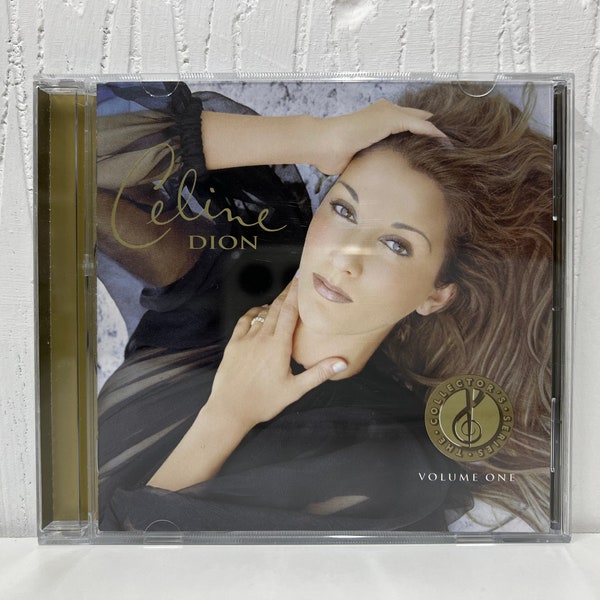Celine Dion CD Collection Album The Collector’s Series Volume One Genre Pop Gifts Vintage Music Canadian Singer